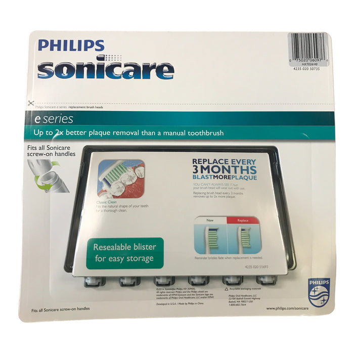 Philips Sonicare e-Series Replacement Brush Heads (6 pk.)