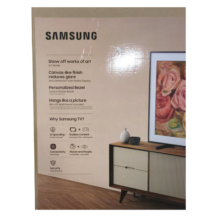 SAMSUNG 55" Class The Frame 4K QLED Smart TV, QN55LS03DDFXZA