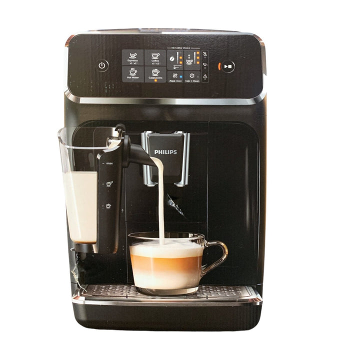 Philips 2200 Series Fully Automatic Espresso Machine, LatteGo Milk Frother, 3