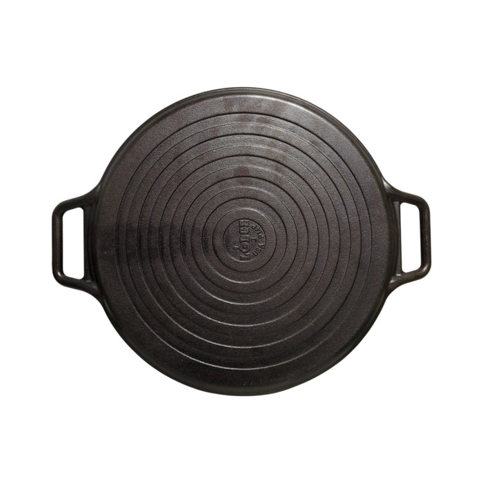 Lodge 14" Seasoned Cast Iron Multi-Use Pizza Pan/Griddle