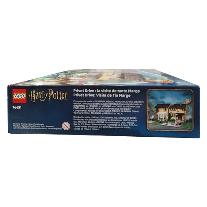 LEGO 76451 Harry Potter Privet Drive: Aunt Marge’s Visit Kids Toy 639pc
