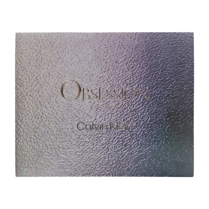 Calvin Klein Obsession For Men Eau de Toilette 3 Piece Gift Set