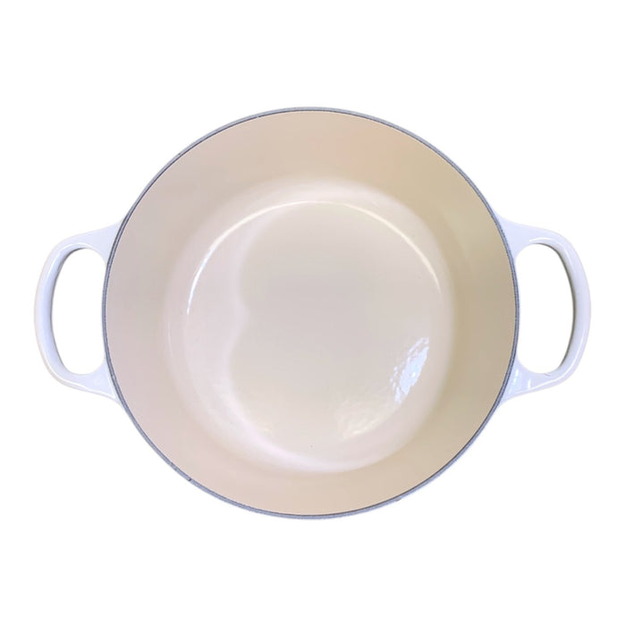 Le Creuset Enameled Cast Iron Signature Round Dutch Oven, 5.5 qt., Meringue