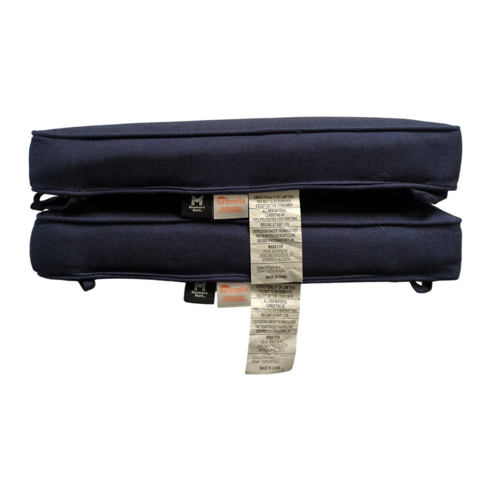 Member's Mark Multi-Purpose Outdoor Cushions with Sunbrella Fabric, Set of 2