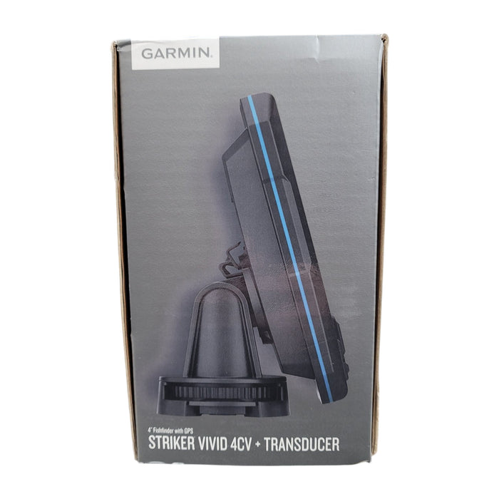 Garmin STRIKER Vivid 4CV, Easy-to-Use 4-inch Color Fishfinder with Transducer