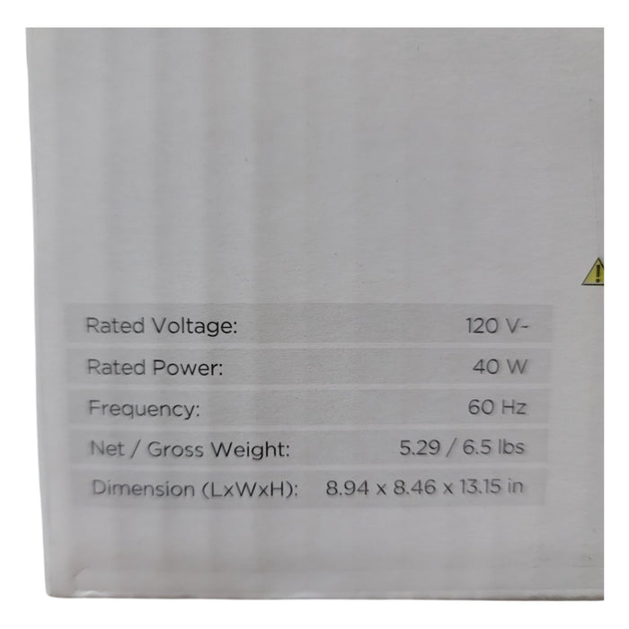 Midea 6 inch Smart Table Fan & Air Circulator