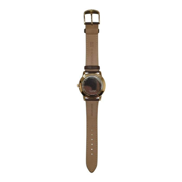 Citizen Eco Drive Dress Classic Watch with Leather Strap 40mm, BM7593-09X