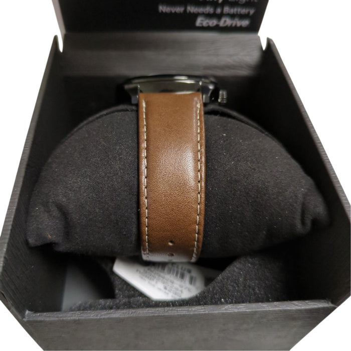 Citizen Men's Eco-Drive Black-Tone Dress Classic Watch 44mm, AO9028-07E