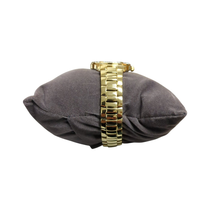 Bulova Woman's Gold Tone Stainless Steel Mother-of-Pearl Dial Watch, 98L256