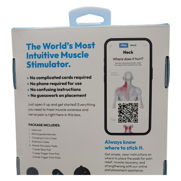 Chirp Halo Wireless Muscle & Nerve Stimulator