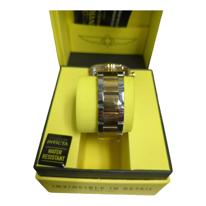 Invicta Women's Bolt Quartz Stainless Steel Watch , White Dial, Gold/Silver
