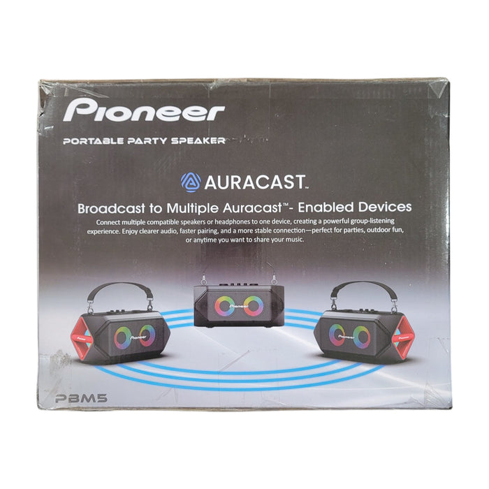 Pioneer Portable Bluetooth Boombox Party Speaker