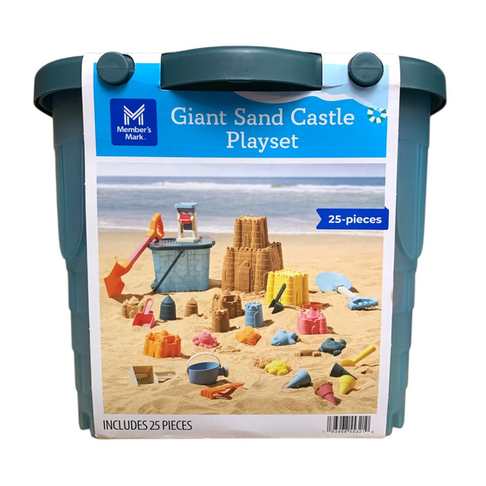 Member's Mark Giant Castle Playset, 25 Pieces, Complete Set of Molds and Tools