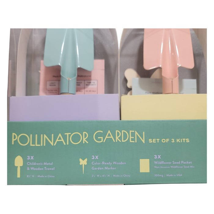 Modern Sprout Pollinator Garden Kit, 3-Pack