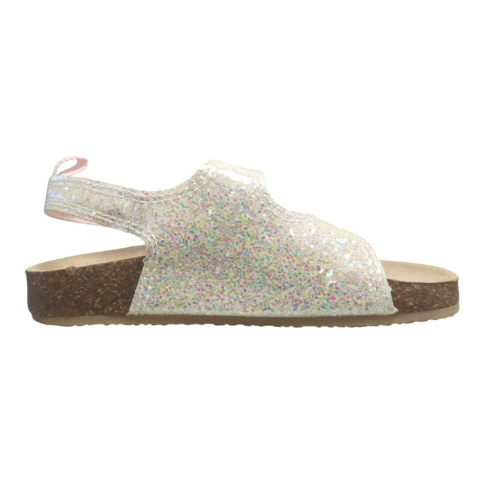 OshKosh B'Gosh Toddler Girls Hook & Loop Strap Contoured Footbed Sandal