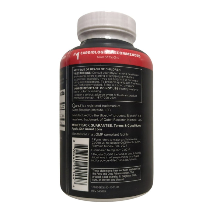 Qunol Ultra CoQ10 Softgels, 100 mg 150ct.