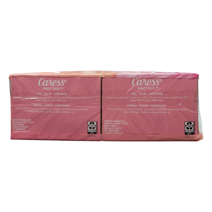 Caress Daily Silk Beauty Bar, White Peach & Orange Blossom, 3.75 oz.,16 count
