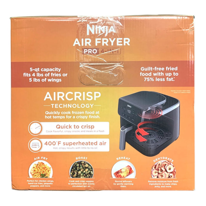 Ninja Air Fryer Pro 4-in-1, 5-Quart Capacity, Model AF141