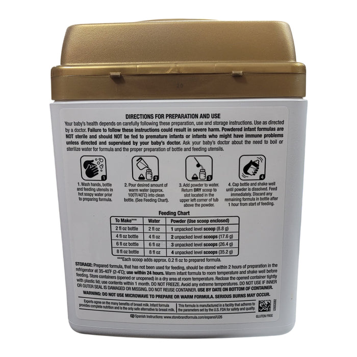Member's Mark, Infant Premium, Complete Nutrition Infant Formula, 48 oz.