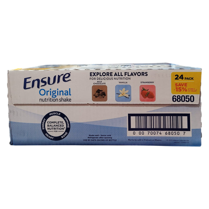Ensure Original Balanced Nutrition Shake, Vanilla 8 fl. oz., 24 ct.