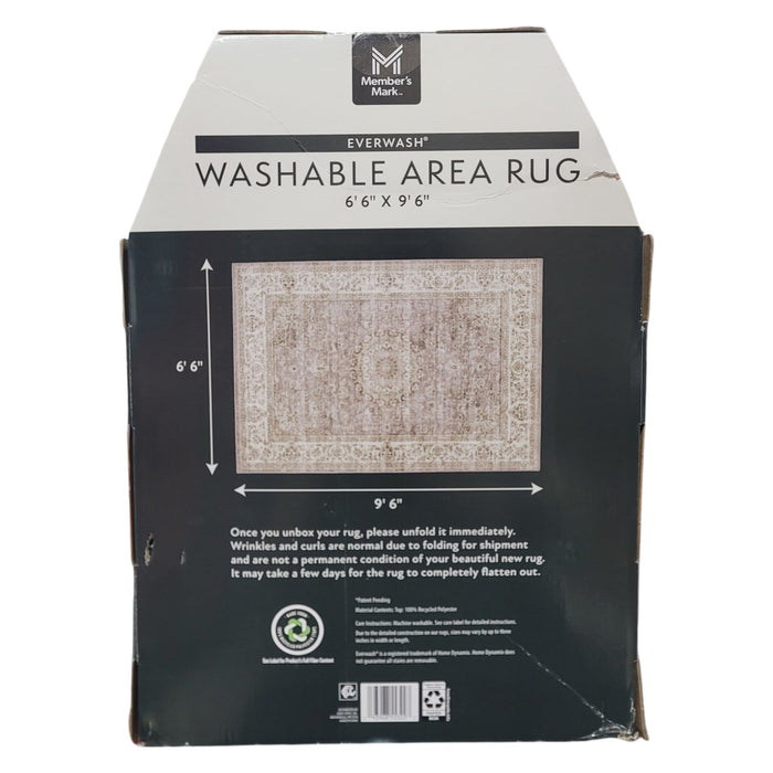 Member's Mark Everwash Washable Area Rug, 6'6"x 9'6"