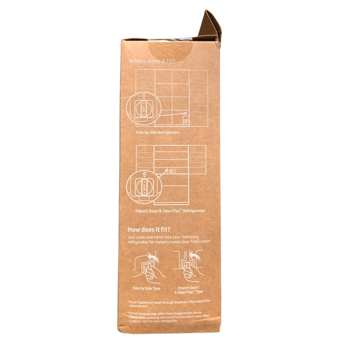 Samsung Genuine HAF-QIN 2 Pack Water Filter, DA97-17376B Replacement Cartridges