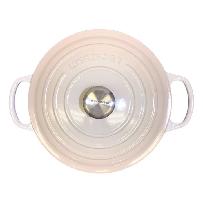Le Creuset Enameled Cast Iron Signature Round Dutch Oven, 5.5 qt., Meringue