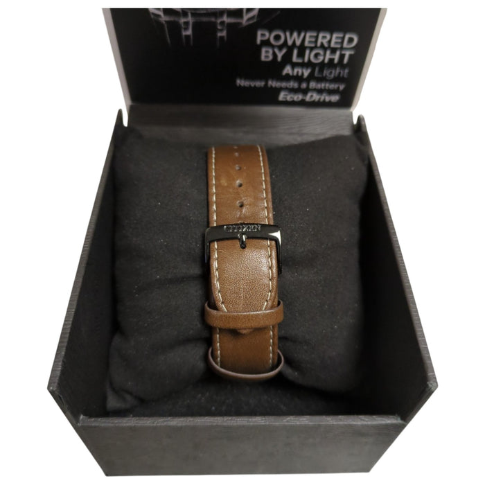 Citizen Men's Eco-Drive Black-Tone Dress Classic Watch 44mm, AO9028-07E
