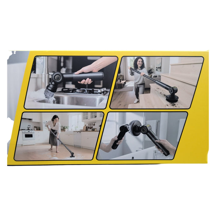 Fanttik Dual-Speed Electric Scrubber with 6 Brush Heads