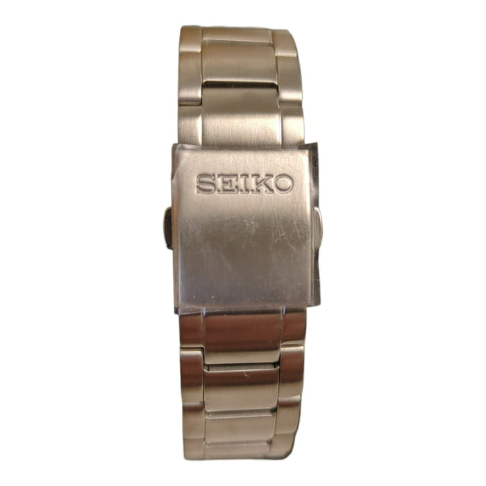 Seiko Men's Essentials Stainless Steel Solar Chronograph Wristwatch, SSC801