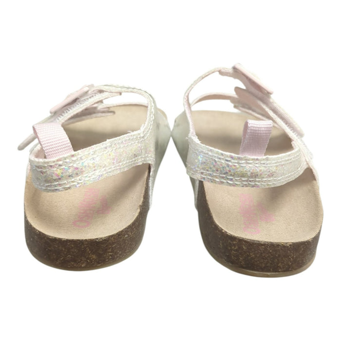 OshKosh B'Gosh Toddler Girls Hook & Loop Strap Contoured Footbed Sandal