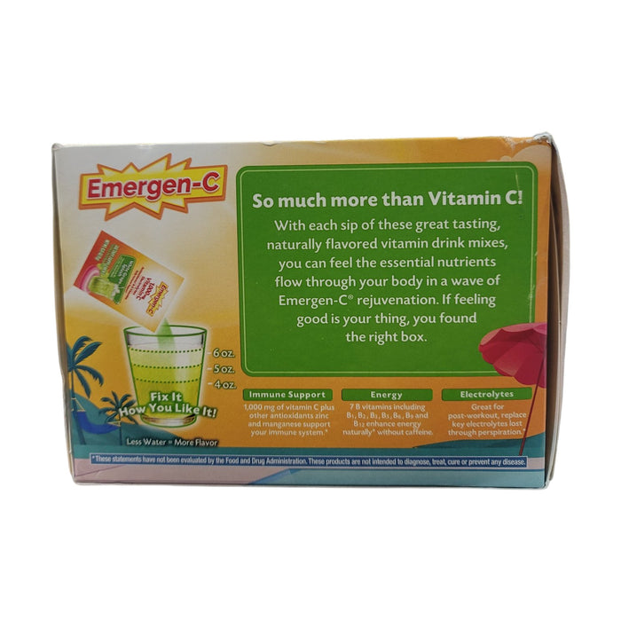 Emergen-C Vitamin C 1,000mg Powder Fizzy Drink Mix, 90 ct.