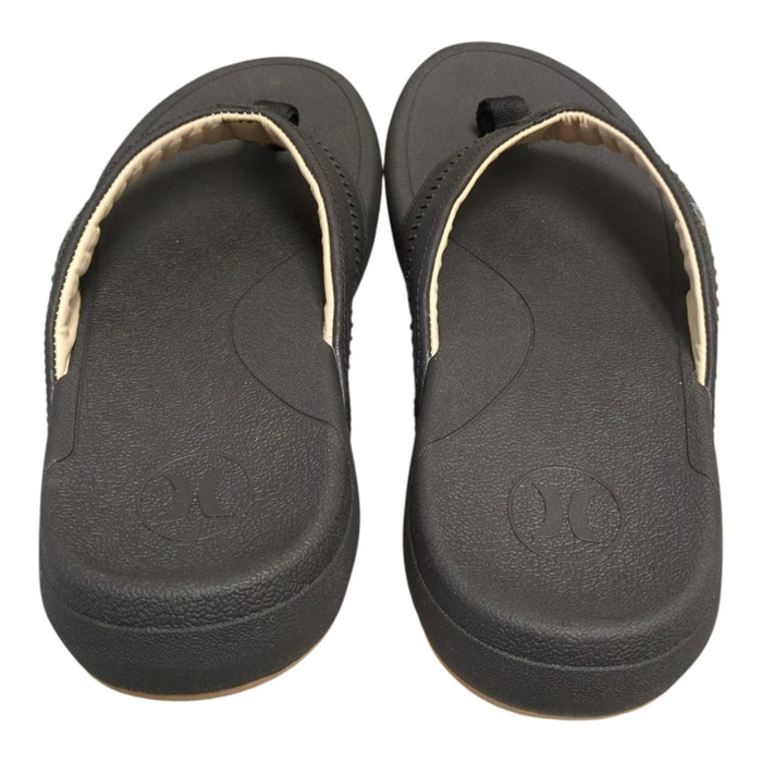 Hurley Men's Padded Strap Wave Non-Slip Outsole Flip-Flop