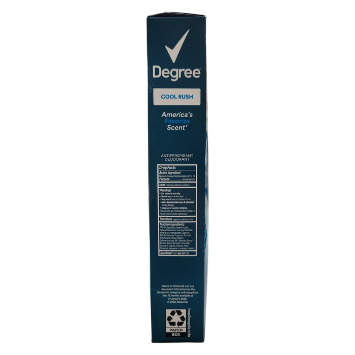 Degree for Men Cool Rush Deodorant, 2.6 oz., 5 pk.