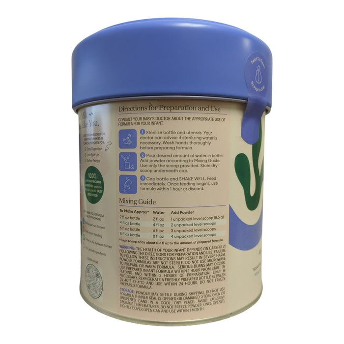 ByHeart Whole Nutrition Powder Infant Formula for 0-12 Months, 24 oz., 2 pk