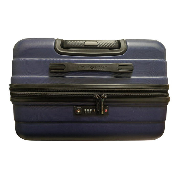 Brookstone Nelson Hardside Spinner Luggage, 29in, Navy
