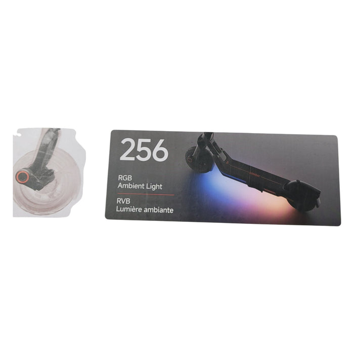 Segway E3 Pro SE Electric Scooter, 20 MPH w/ Lock & Phone Mount, 256 RGB Lights