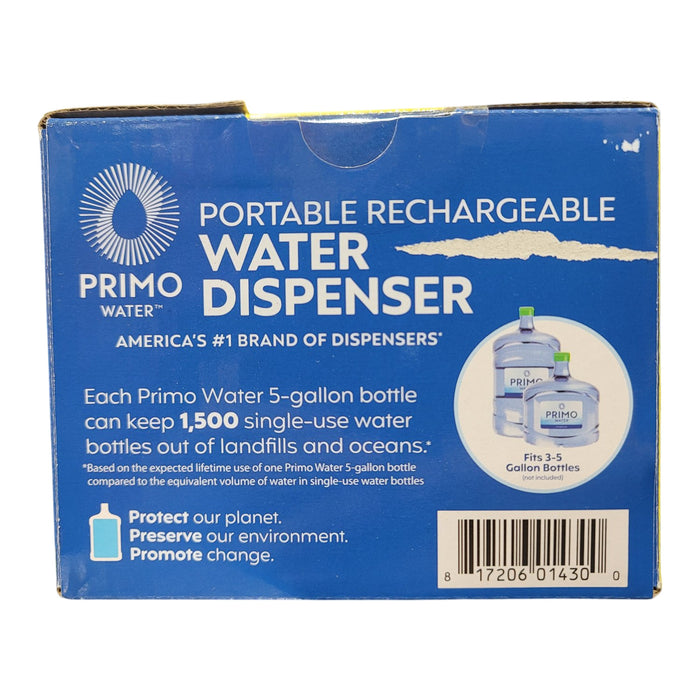 Primo Rechargeable Portable Continuos Electric Water Pump with LED Indicator
