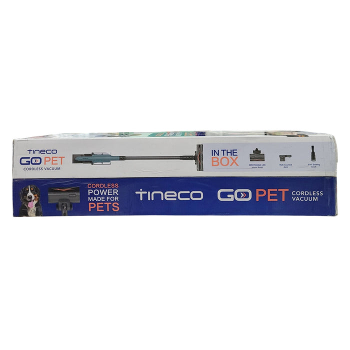 Tineco GO Pet Cordless Stick Vacuum with ZeroTangle Brush Technology, Teal