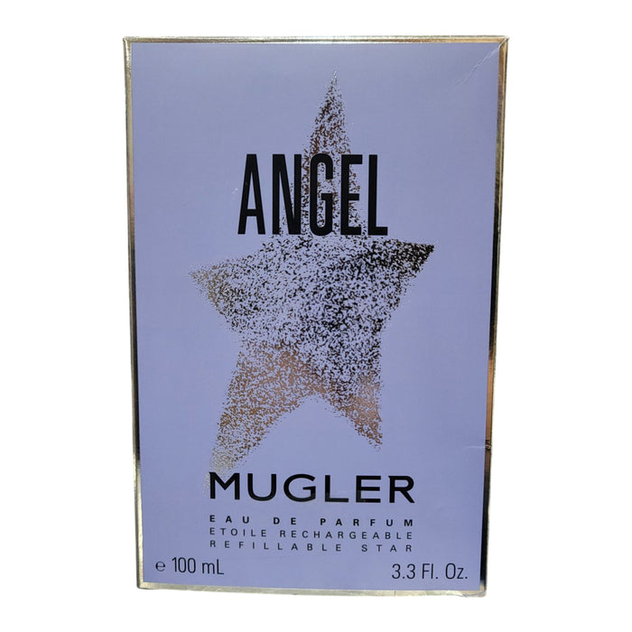 Angel by Mugler Angel Eau de Parfum Womens Gourmand Refillable Perfume, 3.3 Oz