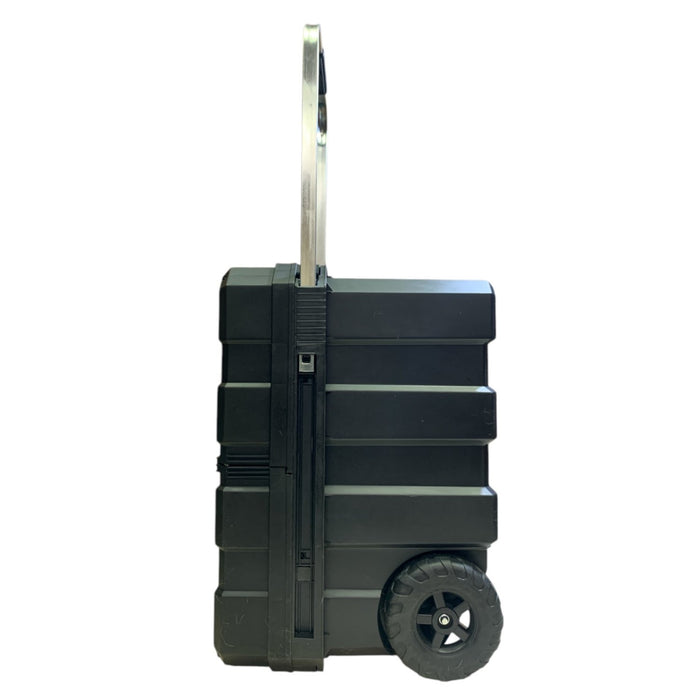 Keter Masterloader Rolling Toolbox with  Cantilever Organizer, Black