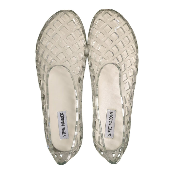 Steve Madden Women's Lightweight Memory Foam Insole Jelly Flat