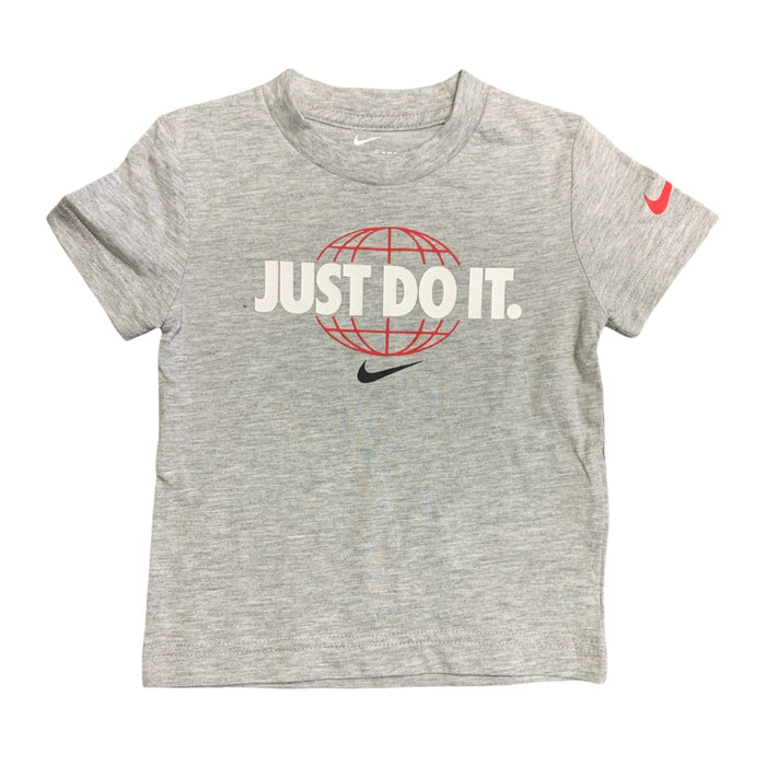 Nike Infant Toddler Youth Boy's Soft Short Sleeve Graphic Logo Tee, 76G514