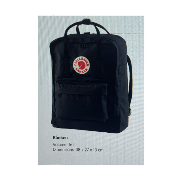 Fjallraven Kanken Water Resistant Classic Unisex Backpack