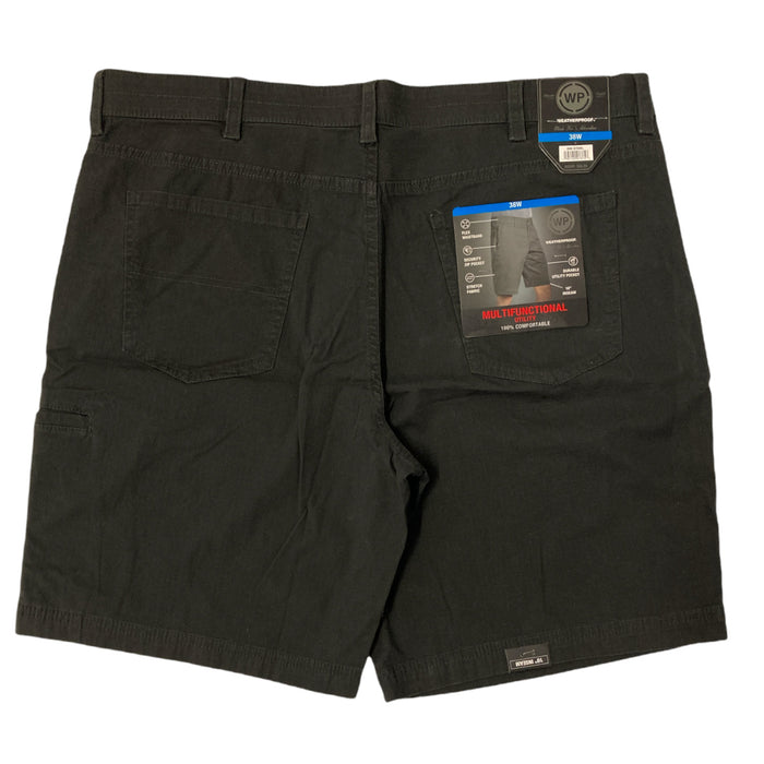 Weatherproof Men's Flex Waist Stretch Multifunctional Utility Short, 10" Inseam