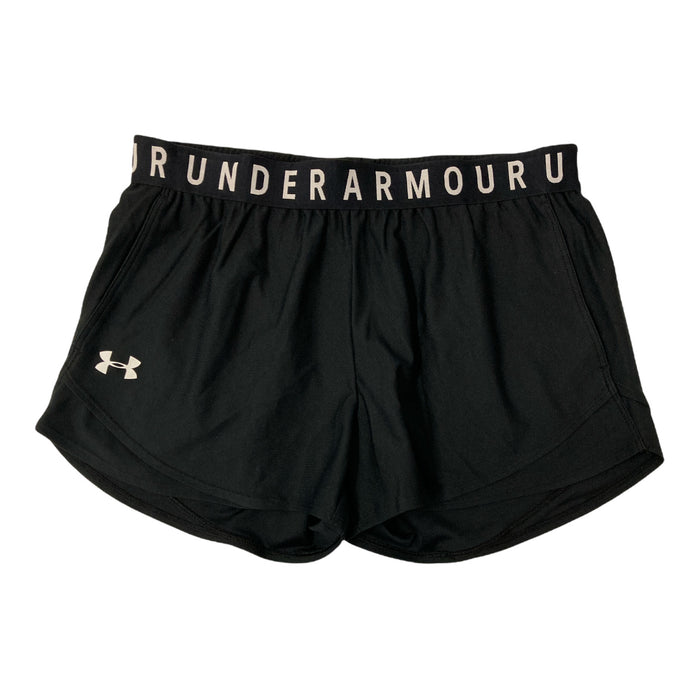 Under Armour Women's Moisture Wicking Play Up 3.0 Gym Shorts, 3" Inseam