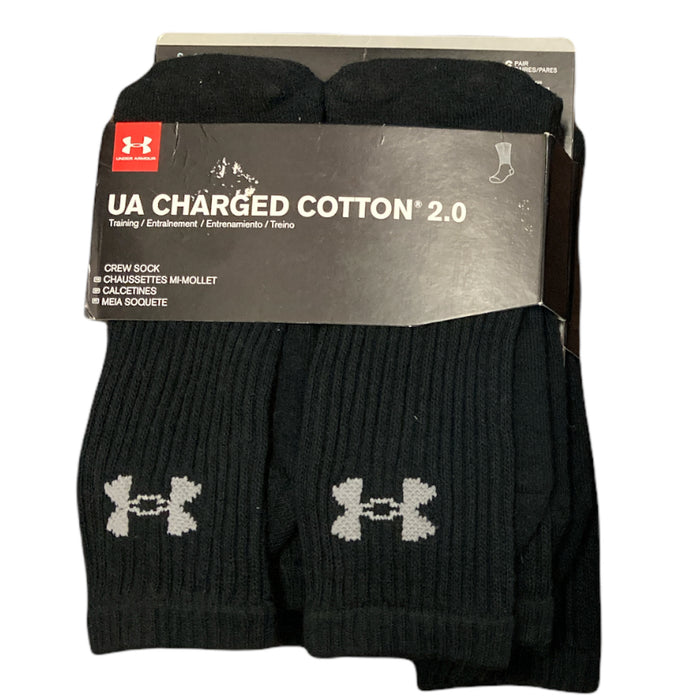 Under Armour Men's Training Cotton Crew Socks