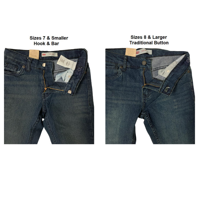 Levi Strauss Boy's 511 Modern Slim Fit Stretch 5 Pockets Denim Jean