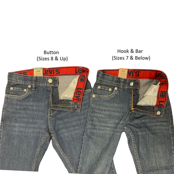 Levi's Boys 511 Slim Fit Adjustable Waistband Flex Stretch Jean