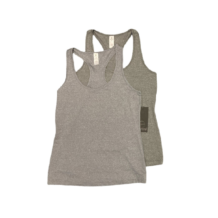 90 Degree Women's Racerback Athletic Moisture Wicking Tank Top Set, 2 Pack